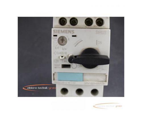 Siemens 3RV1021-0BA15 Leistungsschalter mit 3RV1901-1E Hilfsschalter - Bild 3