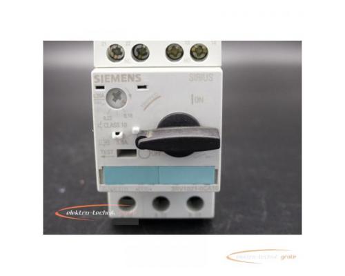 Siemens 3RV1021-0CA10 Leistungsschalter mit 3RV1901-1E Hilfsschalter - Bild 2