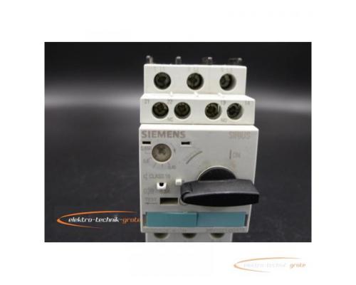 Siemens 3RV1021-0GA15 Leistungsschalter mit 3RV1901-1E Hilfsschalter - Bild 2