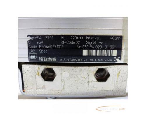 RSF Elektronik MSA 3701 Längenmessstab ML 220 mm - Bild 3