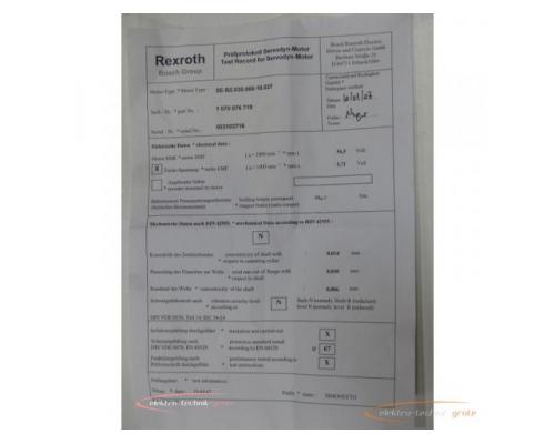 Bosch Rexroth SE-B2.030.060-10.037 Brushless Permanent Magnet Motor > ungebraucht! - Bild 4