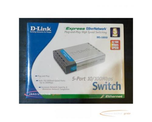 D-Link DES-1005D 5-Port Switch > ungebraucht! - Bild 1