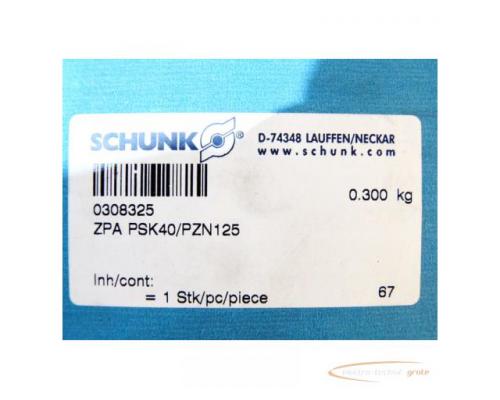 Schunk ZPA PSK40 / PZN125 Adapter Repair Kit 0308325 > ungebraucht! - Bild 1
