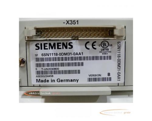 Siemens 6SN1118-0DM31-0AA1 SN:T-UN2030800 Regelungseinschub Version B > ungebraucht! - Bild 4