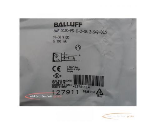 Balluff BMF 303K-PS-C-2-SA 2-S49-00,5 Induktiver Sensor > ungebraucht! - Bild 3