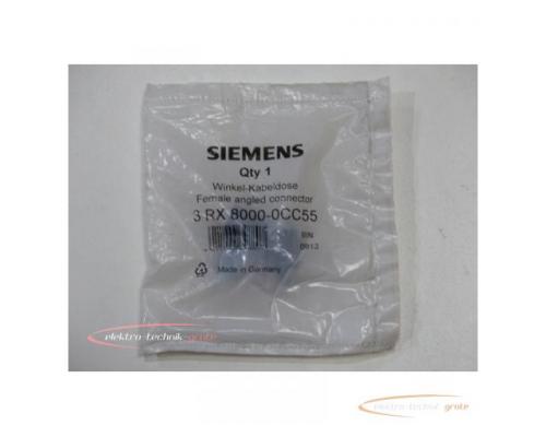 Siemens 3RX8000-0CC55 Winkel-Kabeldose > ungebraucht! - Bild 1