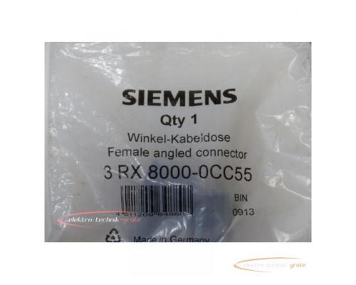 Siemens 3RX8000-0CC55 Winkel-Kabeldose > ungebraucht! - Bild 2