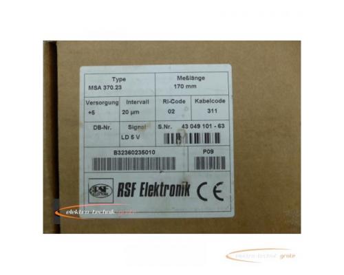 RSF Elektronik MSA 370.23 Längenmesstab ML 170 mm > ungebraucht! - Bild 3