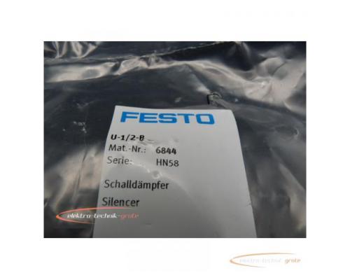 Festo U-1/2B 6844 Schalldämpfer > ungebraucht! - Bild 3