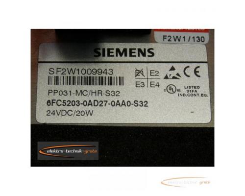 Siemens 6FC5203-0AD27-0AA0 -S32 Steuertafel > ungebraucht! - Bild 4