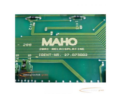 Maho 28A1 Relaisplatine Id.Nr. 27.073002 - Bild 4