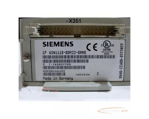 Siemens 6SN1118-0DM33-0AA0 Regelungseinschub SN: S T-T62037755 Version C - Bild 3