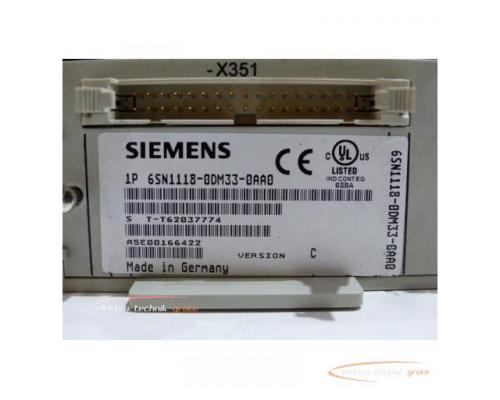 Siemens 6SN1118-0DM33-0AA0 Regelungseinschub SN: S T-T62037774 Version C - Bild 3