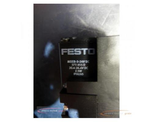 Festo MEBH-5/3E-D-1-ZSR-C Magnetventil 184497 > ungebraucht! - Bild 2