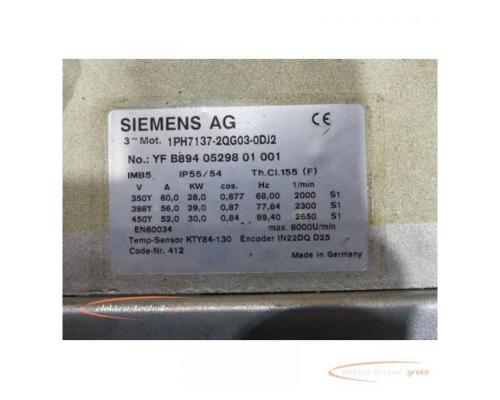 Siemens 1PH7137-2QG03-0DJ2 Kompakt-Asynchronmotor - Bild 6