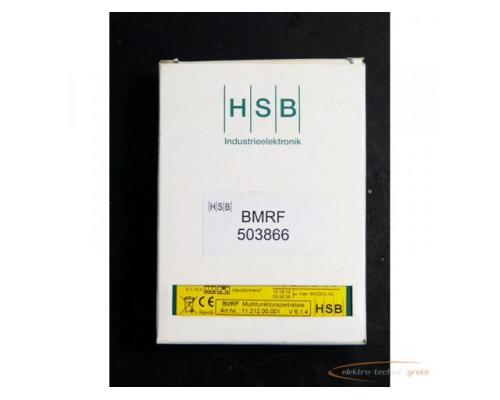 HSB Multifunktionszeitrelais BMRF 11.212.00.001 > ungebraucht! - Bild 1