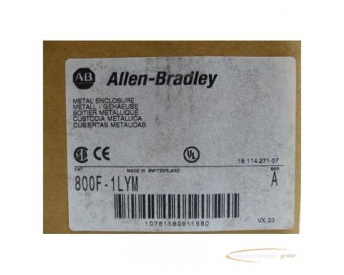 Allen Bradley 800F-1LYM Metallgehäuse Serie A > ungebraucht! - Bild 4