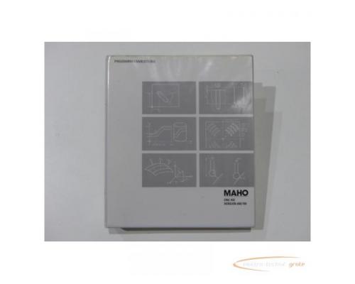 Maho Programmieranleitung + Geometriepaket für Maho Steuerung CNC 432 Version 600 / 700 - Bild 1