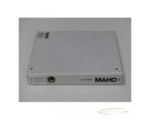 Maho Programmieranleitung + Geometriepaket für Maho Steuerung CNC 432 Version 600 / 700 - Bild 2