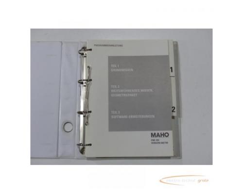 Maho Programmieranleitung + Geometriepaket für Maho Steuerung CNC 432 Version 600 / 700 - Bild 3
