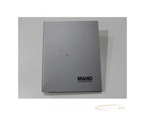 Maho Teilekatalog für MH 600 E / T Serie 382 / 406 Baugruppenzeichnungen-Stücklisten - Bild 1