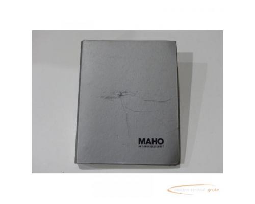 Maho Technische Dokumentation für MH 600 C Englische Auflage - Bild 1