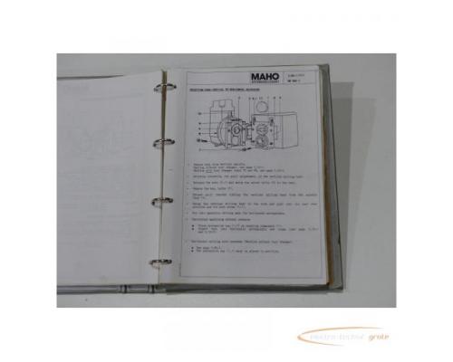 Maho Technische Dokumentation für MH 600 C Englische Auflage - Bild 4