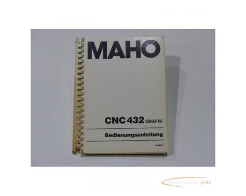Maho Bedienungsanleitung für Maho Steuerung CNC 432 Grafik - Bild 1
