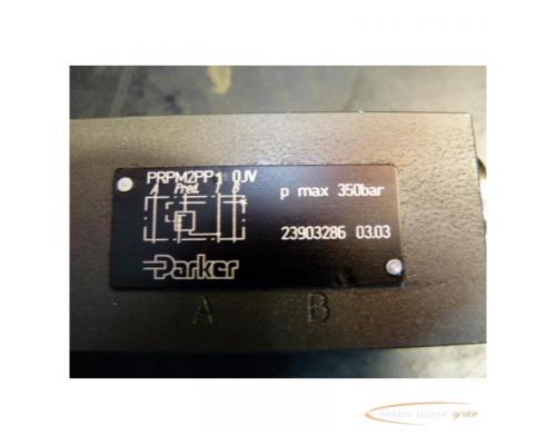 Parker PRPM2PP10JV mit Wandfluh MVPPM22-100-D1#1 24V DC Proportionalventil - Bild 4