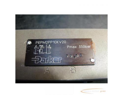 Parker PRPM2PP10KV20 mit Wandfluh MVPPM22-100-D1 110V AC/DC Proportionalventil - Bild 3