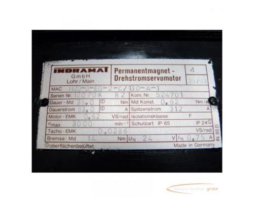 Indramat MAC 112D-0-ED-2-C/130-A-1 Permanentmagnet-Drehstromservomotor - Bild 3