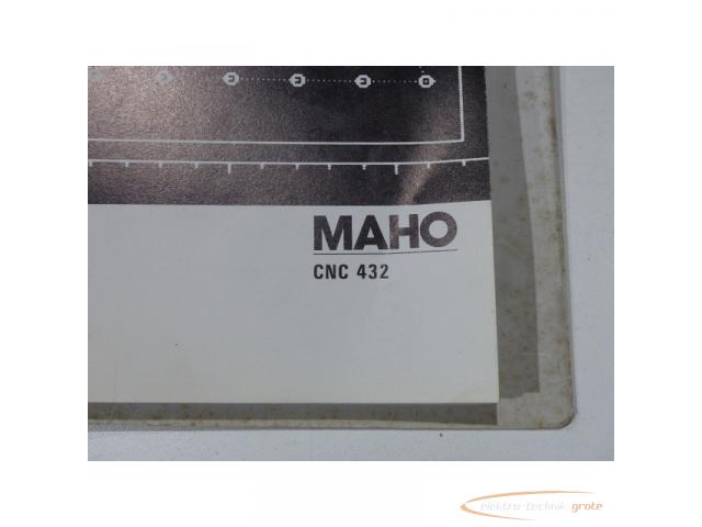 Maho Bedienungsanleitung Für Maho Steuerung CNC 432 Version 600 / 700 - 4