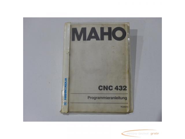Maho Programmieranleitung für Maho Steuerung CNC 432 - 1