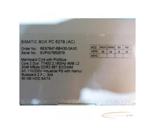 Siemens 6ES7647-6BH30-0AX0 Box PC 627B mit HDD SN:SVPW7850579 - Bild 3