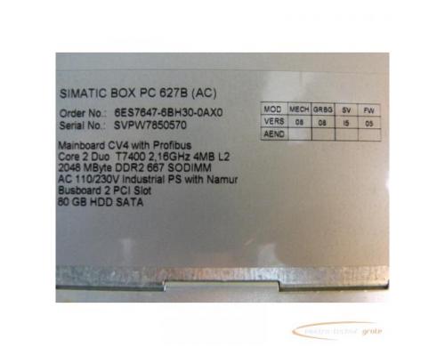 Siemens 6ES7647-6BH30-0AX0 Box PC 627B mit HDD SN:SVPW7850570 - Bild 3
