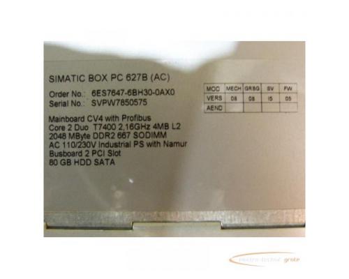 Siemens 6ES7647-6BH30-0AX0 Box PC 627B mit HDD SN:SVPW7850575 - Bild 3