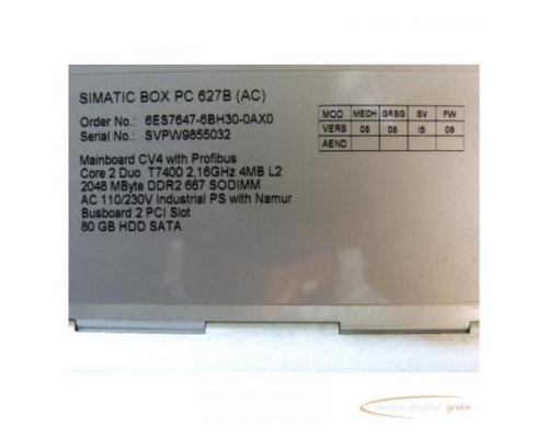 Siemens 6ES7647-6BH30-0AX0 Box PC 627B ohne HDD (!) SN:SVPW9855032 - Bild 3