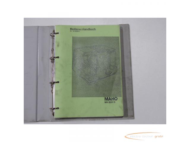 Maho Bediener-Handbuch für MH 600 S - 4