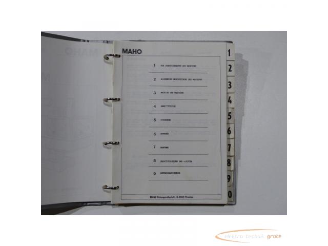 Maho Bediener-Handbuch für MH 600 E - 3