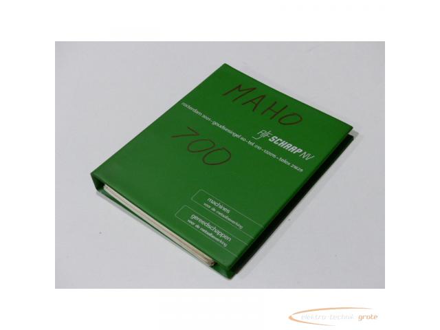 Maho Bedienungsanleitung für Maho Steuerung CNC 432 Grafik / Software P01.1 Holländische Ausgabe - 1