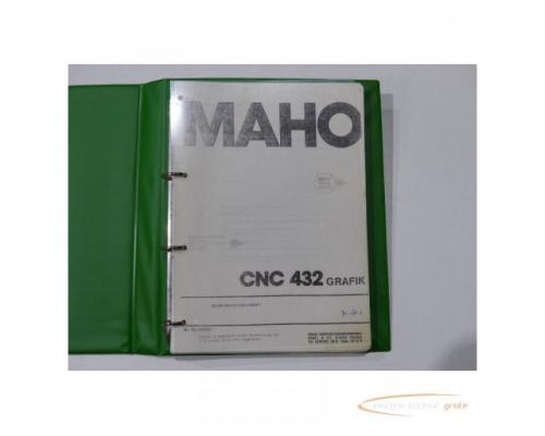 Maho Bedienungsanleitung für Maho Steuerung CNC 432 Grafik / Software P01.1 Holländische Ausgabe - Bild 2