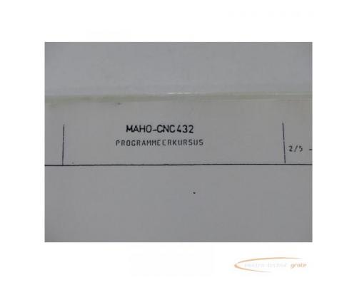 Maho Progammierkurs 2 / 5 für Maho Steuerung CNC 432, Holländische Ausgabe - Bild 5