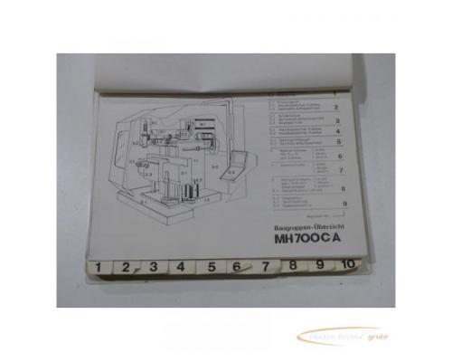 Maho Baugruppenzeichnungen-Stücklisten für MH 700 C / A Serie 337 - Bild 2