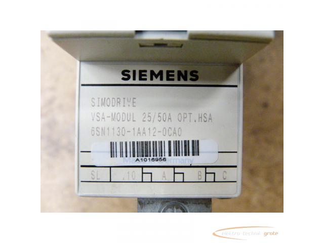 Siemens 6SN1130-1AA12-0CA0 VSA-Modul - 3