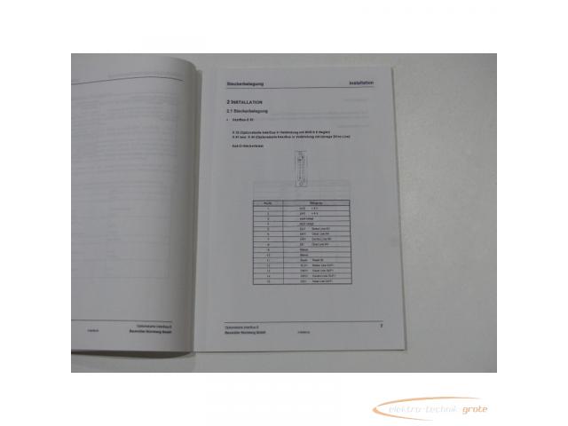 Baumüller Baumotronic Modular System Optionskarte Interbus-S Technische Beschreibung und Betriebsanl - 3