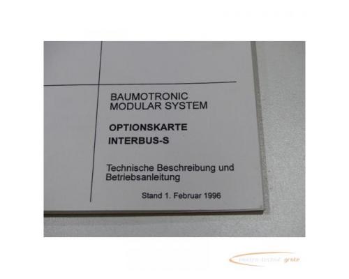 Baumüller Baumotronic Modular System Optionskarte Interbus-S Technische Beschreibung und Betriebsanl - Bild 4