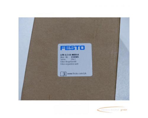 Festo LFR-1 / 2-D-MIDI-A Filter-regelventil 159585 > ungebraucht! - Bild 2