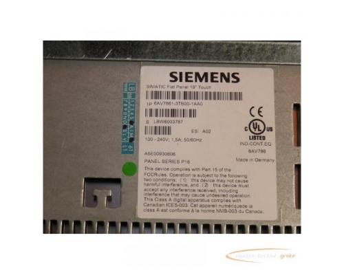 Siemens 6AV7861-3TB00-1AA0 SN: LBW6003787 Simatik Flat Panel - gebraucht Top Zustand - - Bild 6