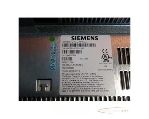 Siemens 6AV7861-3TB00-1AA0 SN: LBX3000299 Simatik Flat Panel - gebraucht Top Zustand - - Bild 6