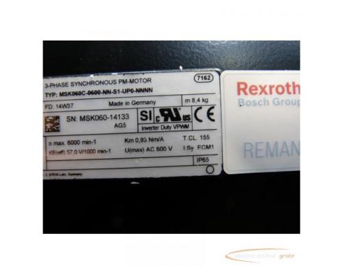 Rexroth MSK060C-0600-NN-S1-UP0-NNNN 3-Phasen Synchron PM-Motor >ungebraucht! - Bild 3